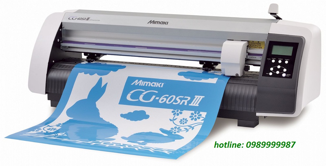 Máy cắt decal MIMAKI CG 60 SRIII -máy không chân-khổ 6 tấc