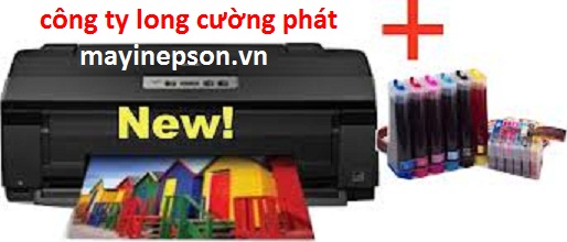 Máy in Epson 1430 khổ a3 gắn hệ thống mực in chuyển nhiệt inktec