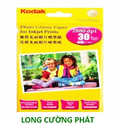 giấy in ảnh kodak khổ 15 x 21