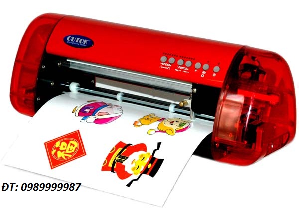 Máy cắt Decal mini DC 330 Khổ a3