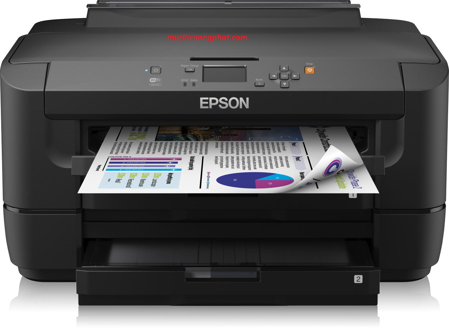 Máy in Epson WorkForce 7110DTW - In 2 Mặt Khổ A3